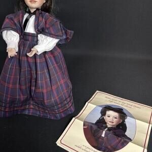 "Jo" Little women porcelain doll by Wendy Lawton 1993